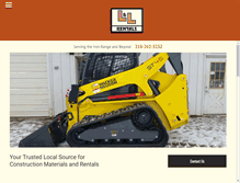 Tablet Screenshot of landlrentalsinc.com